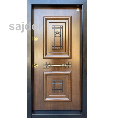 درب ضد سرقت لوکس مدل یاقوت(آبنوس)