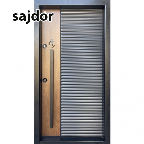 درب ضد سرقت mdf رنگ شده مدل  آرتا