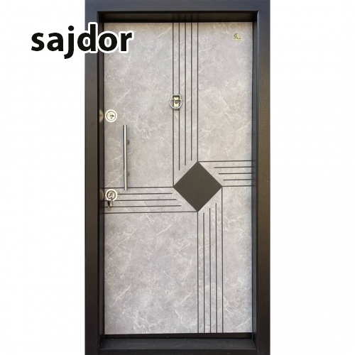 درب ضد سرقت لامینوکس مدل لوزی