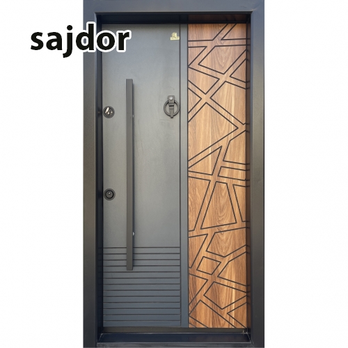 درب ضد سرقت لامینوکس مدل هندسی