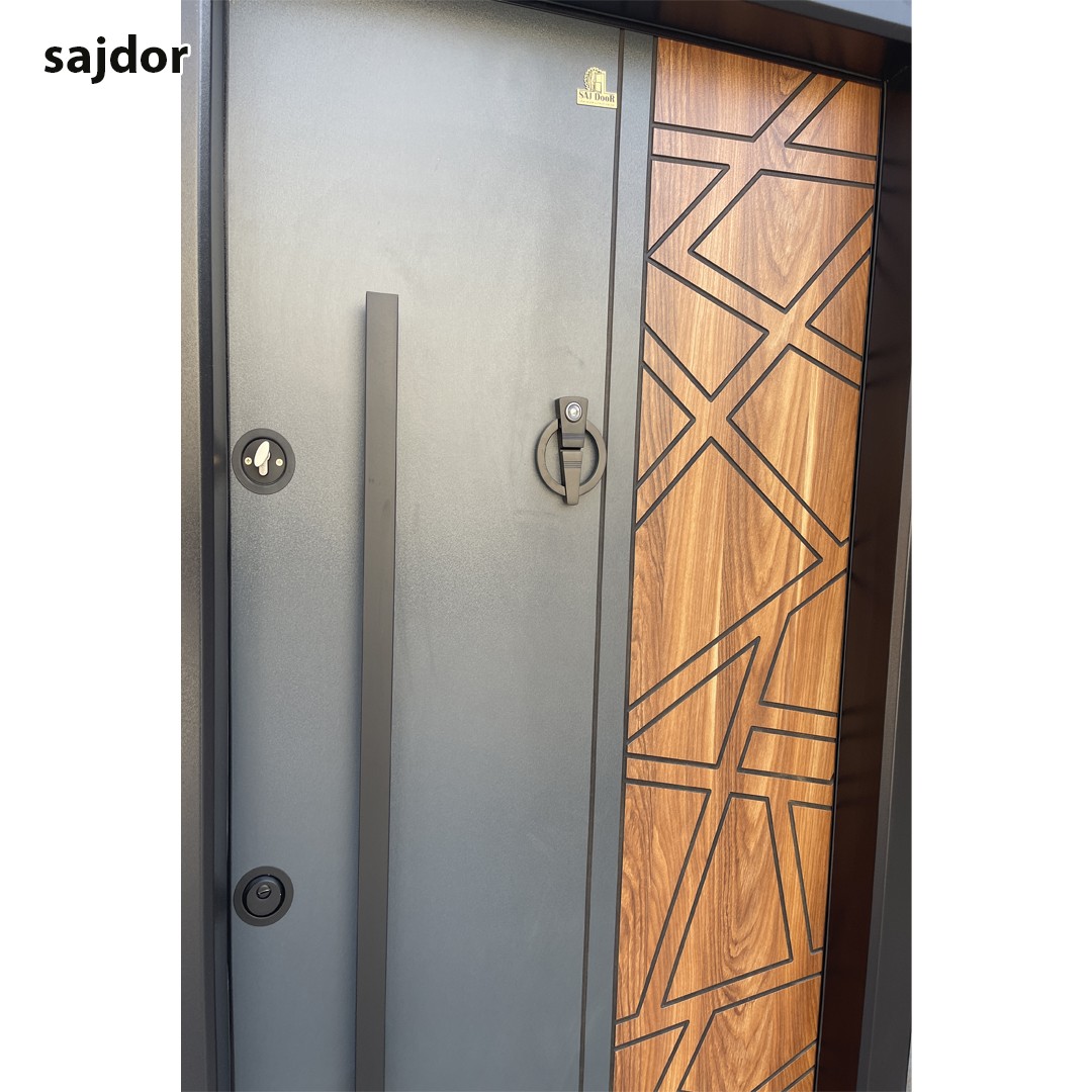 درب ضد سرقت لامینوکس مدل هندسی