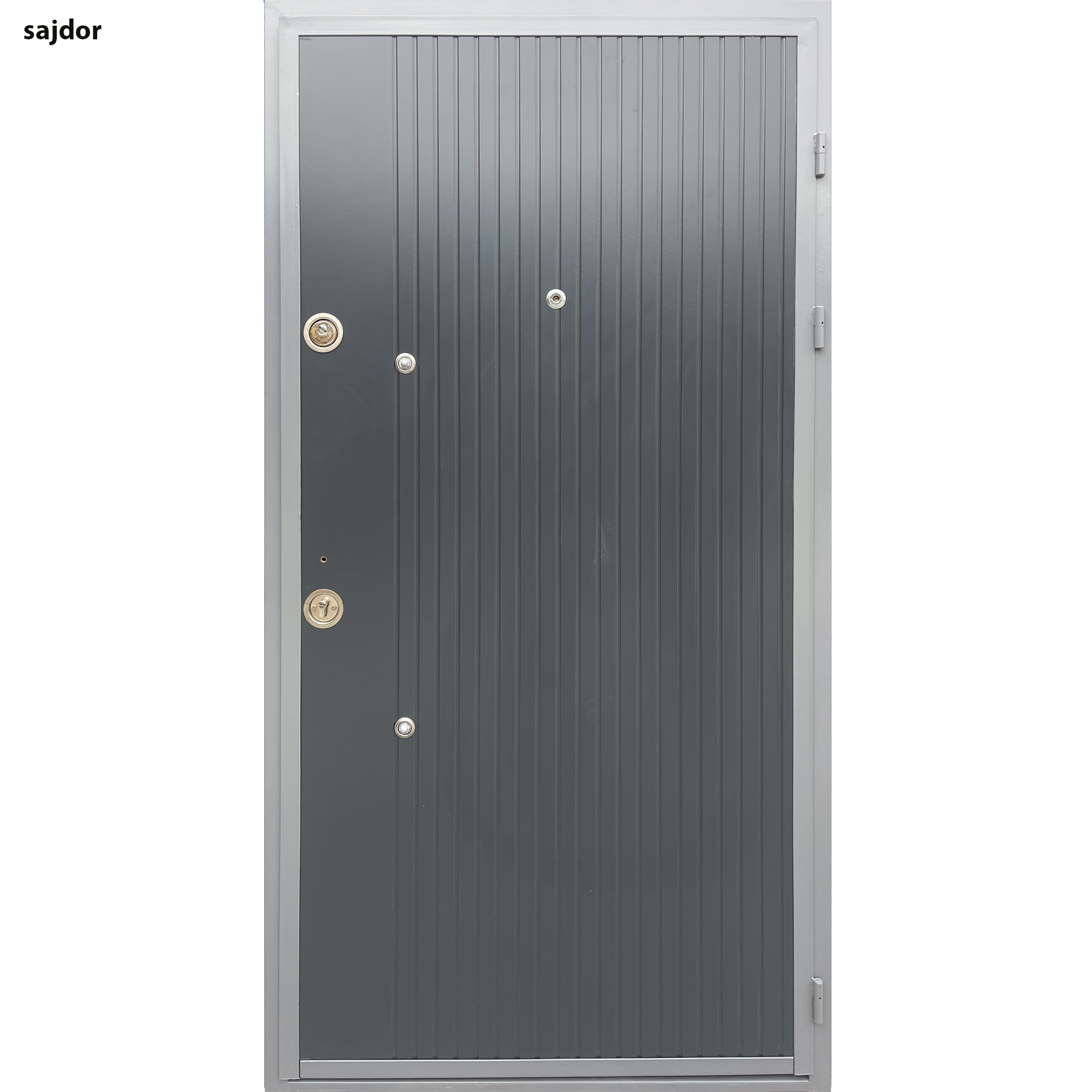 درب ضد سرقت cnc روکش راش مدل اسپیناس