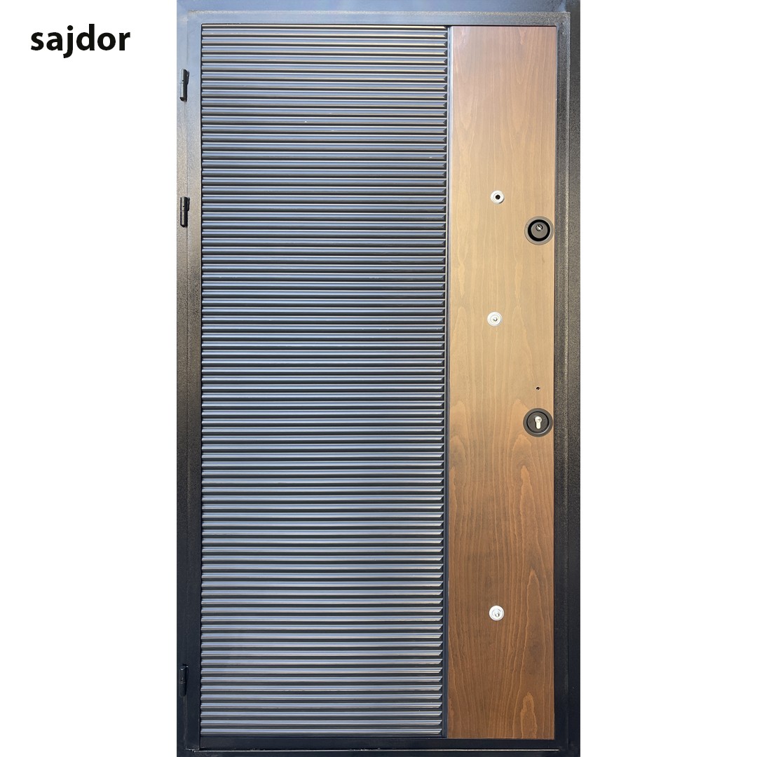 درب ضد سرقت mdf رنگ شده مدل  آرتا