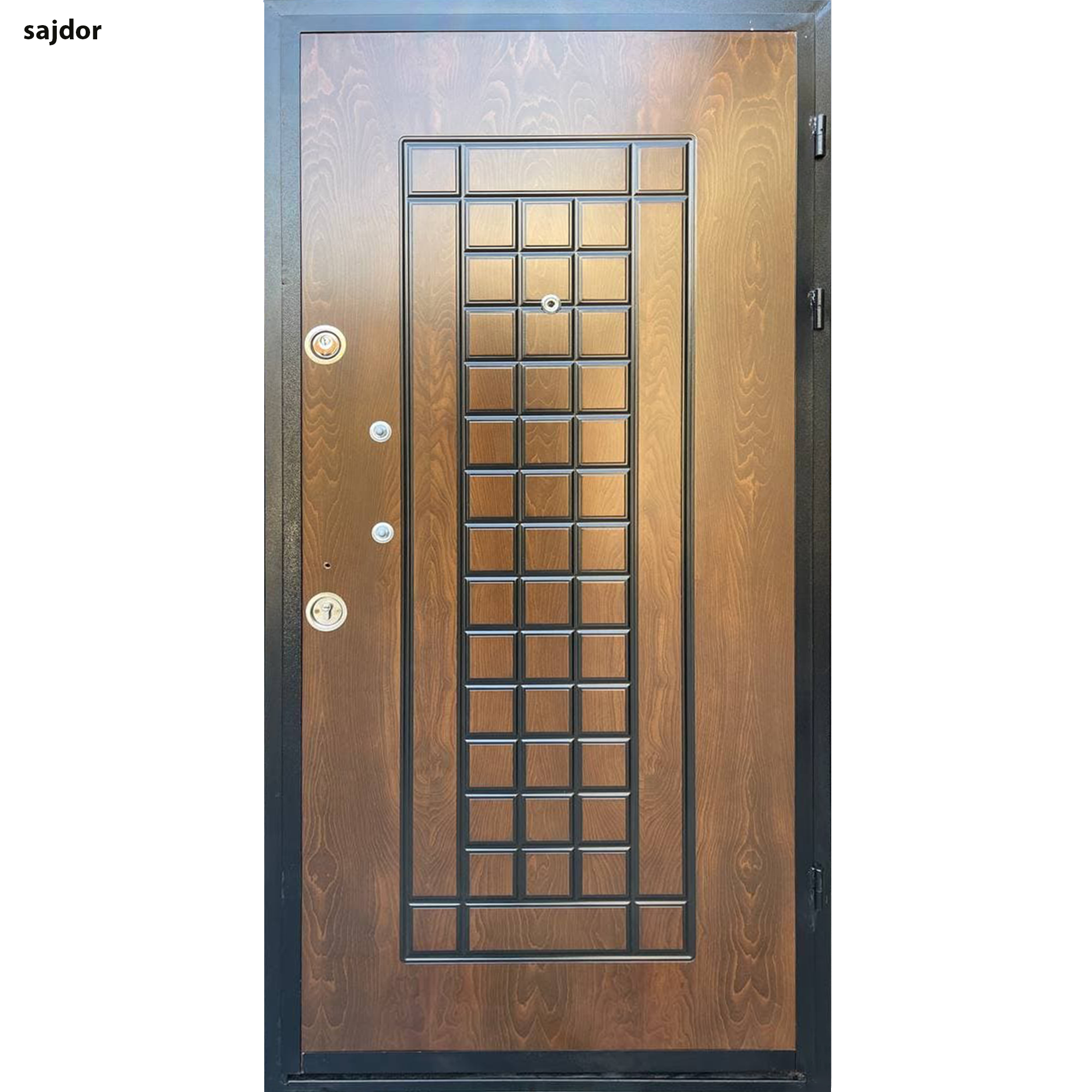 درب ضد سرقت cnc روکش راش مدل مارکوتری