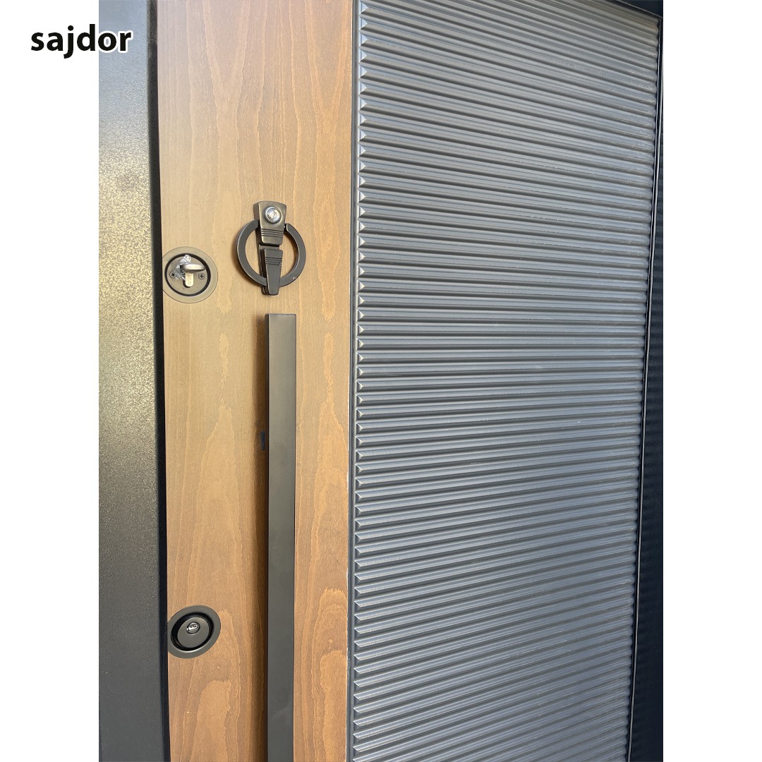 درب ضد سرقت mdf رنگ شده مدل  آرتا