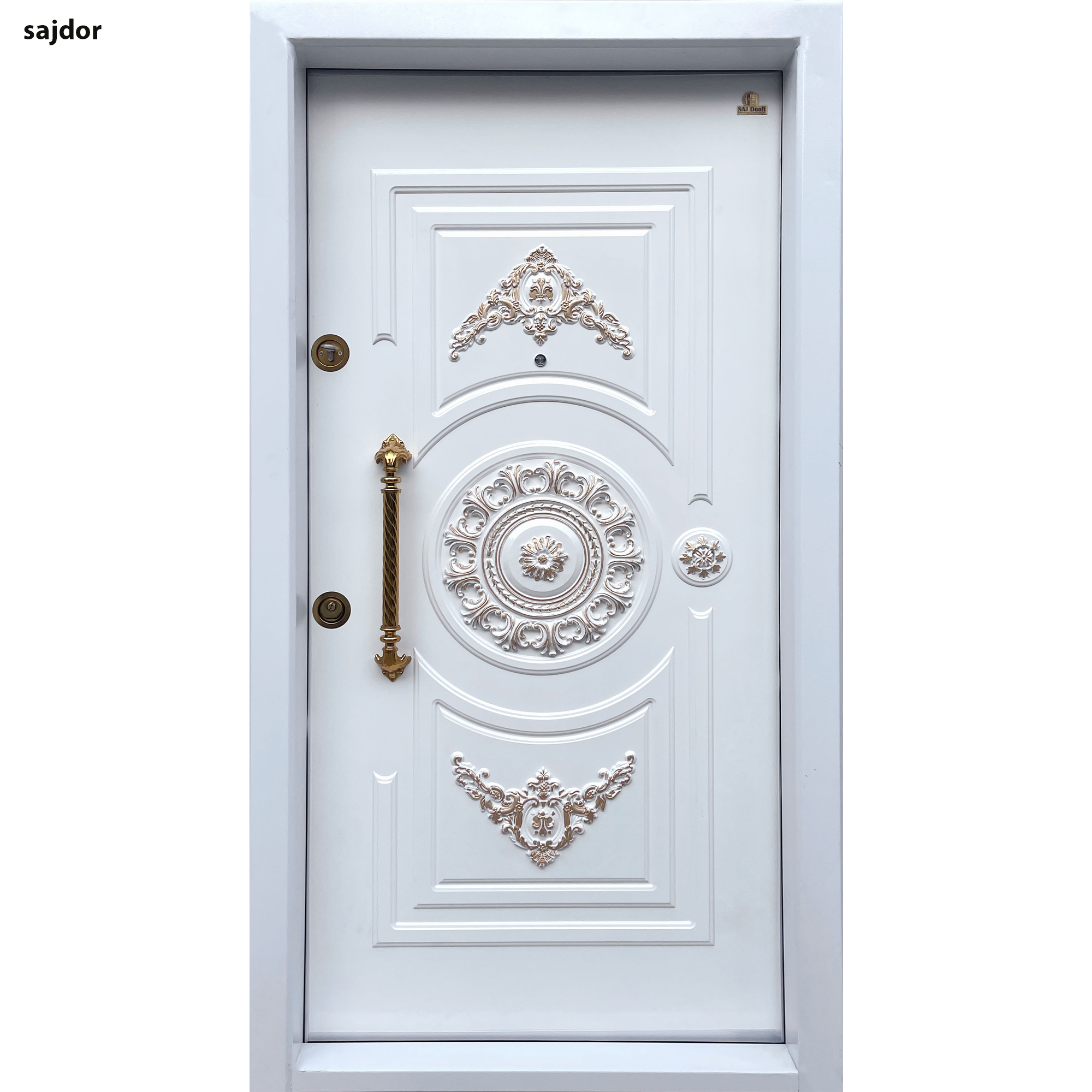 درب ضد سرقت لوکس برجسته مدل تابان