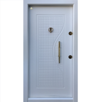 درب ضد سرقت روکش pvc  طرح cncمدل آترا